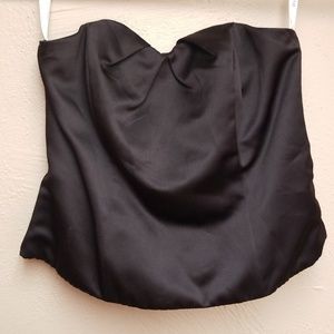 David's Bridal Black Corset